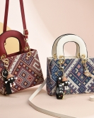 Female bag canvas bags for women's summer fashion crossbody bag popular handbags