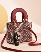 Female bag canvas bags for women's summer fashion crossbody bag popular handbags