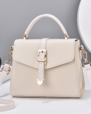 Female bags Women's Summer Simple Fashionable Fang Bags Baldling Soft Leather Shoulder Cingard Bag