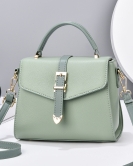 Female bags Women's Summer Simple Fashionable Fang Bags Baldling Soft Leather Shoulder Cingard Bag