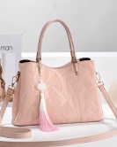 Mother's Day Gifts Send Mom Fashionable Handbag White Platform Middle -aged Women's Cross -Body Bag