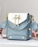 Mobile phone bag female small bag fashion texture -sensitive shoulder bag versatile pearl chain small bag