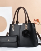 Fashion pieces Set the pure color handbag Mother's Day gift shoulder bag given to mothers