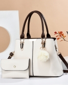 Fashion pieces Set the pure color handbag Mother's Day gift shoulder bag given to mothers