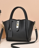 Advanced to give mothers fashion versatile basket girl bag hand -lifting messenger women's bag