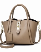 Advanced to give mothers fashion versatile basket girl bag hand -lifting messenger women's bag