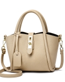 Advanced to give mothers fashion versatile basket girl bag hand -lifting messenger women's bag