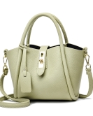 Advanced to give mothers fashion versatile basket girl bag hand -lifting messenger women's bag