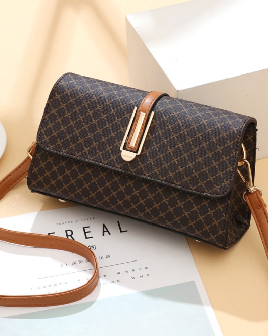 Women's bag shoulder, small bag female fashion middle -aged women's bag casual underarms messenger bag