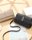 Women's bag shoulder, small bag female fashion middle -aged women's bag casual underarms messenger bag