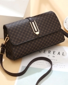 Women's bag shoulder, small bag female fashion middle -aged women's bag casual underarms messenger bag