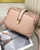 Women's bag multi -layer mothers bag small square bag soft leather small bag messenger bag for mother shoulders