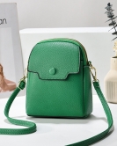 Summer soft leather mobile phone bag female fashion high -level sensor shoulder messenger small bag foreign gas shoulder bag