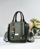 Bag women's fashion retro handbag Simple casual temperament shoulder glyph bodies