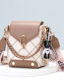 Bags Summer Women's Bags Crossbody Bags Soft Leather Wild Axillary Bag Chain Bar Buckle Bag Shoulder Bag