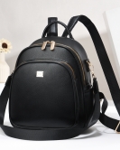 Women's bags casual backpack Women's small backpack casual versatile large -capacity schoolbags