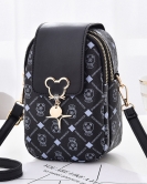 Printing fashion small bag foreign mobile phone bag wild shoulder bag mini mesengers bag