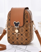 Printing fashion small bag foreign mobile phone bag wild shoulder bag mini mesengers bag